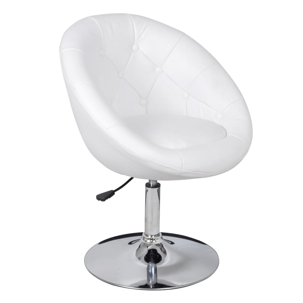 Barstoelen Kunstleer 2 Wit