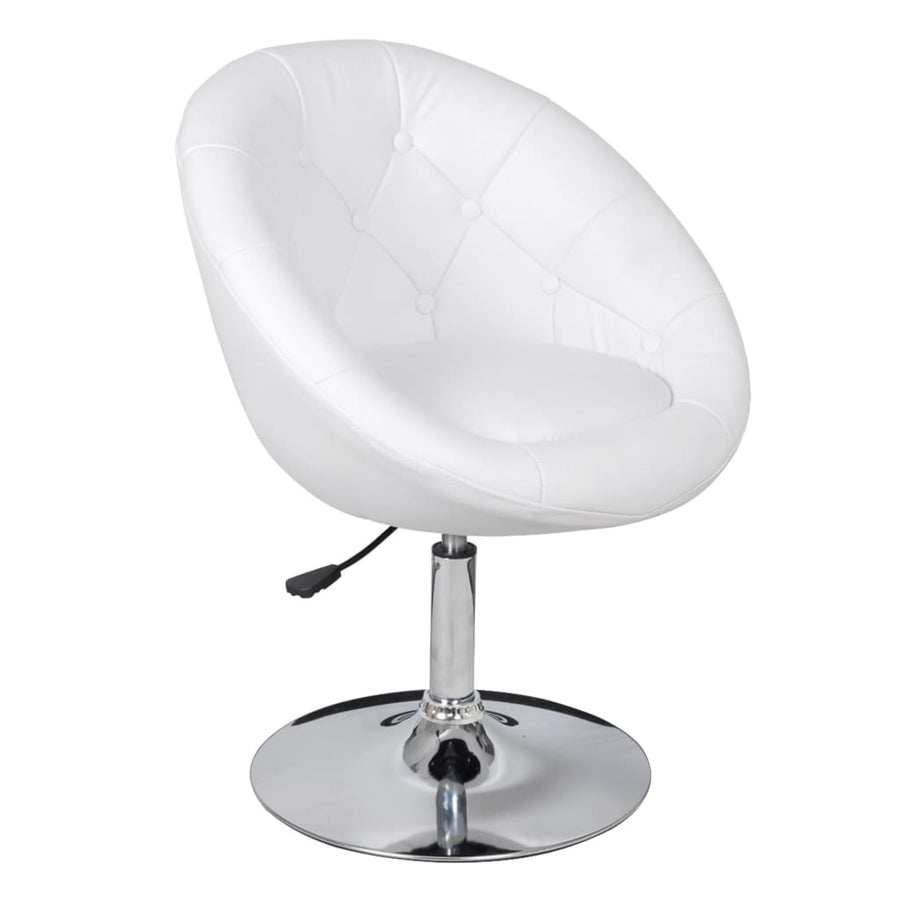 Barstoelen Kunstleer 2 Wit