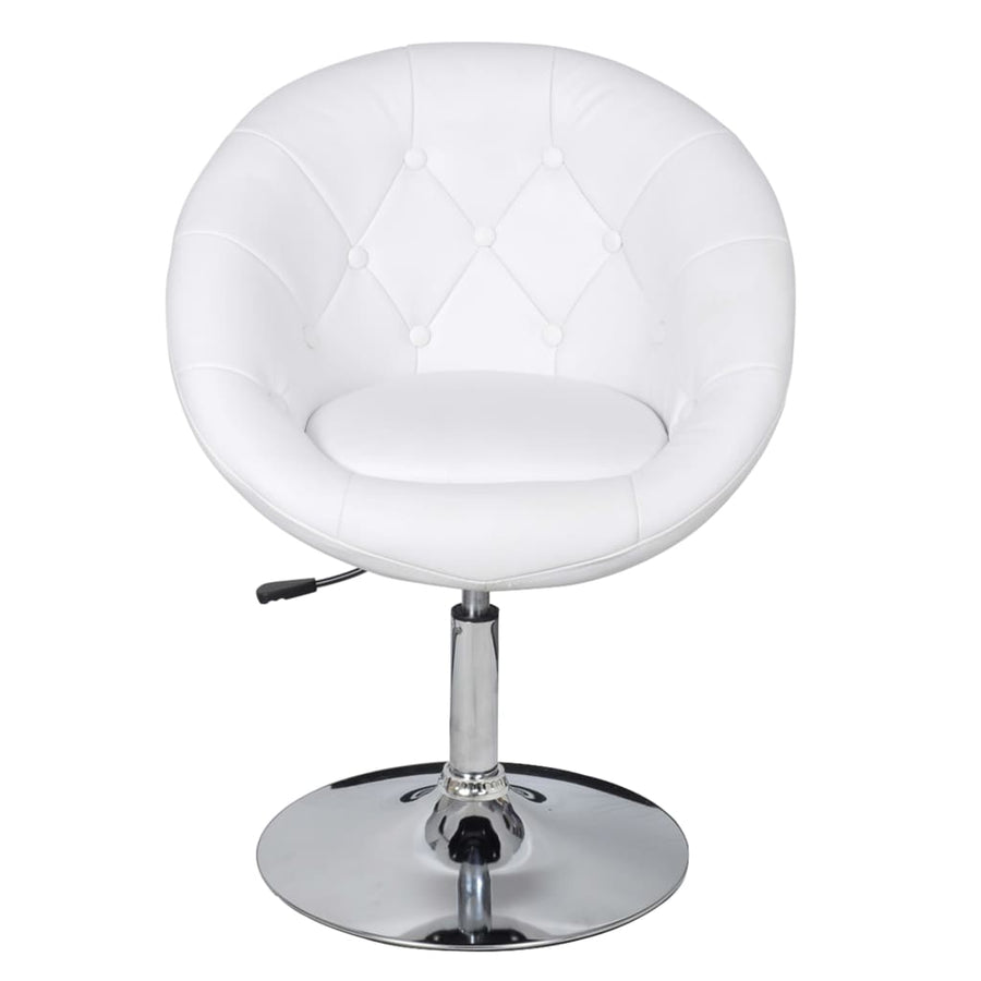 Barstoelen Kunstleer 2 Wit