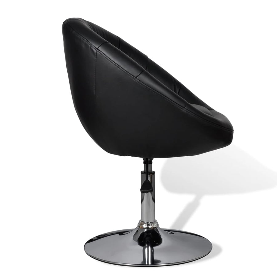 Barstoelen Kunstleer 2 Zwart