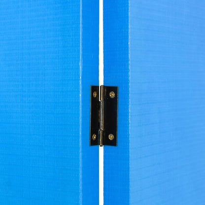 Kamerscherm Inklapbaar Strand 160X170 Cm 4 Blauw