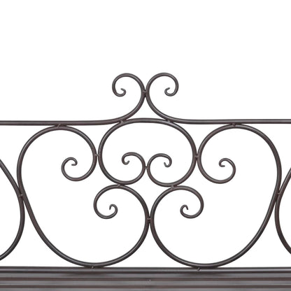 Tuinbank 32 Cm Staal Antiek Bruin