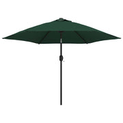 Parasol 3 m groen staal
