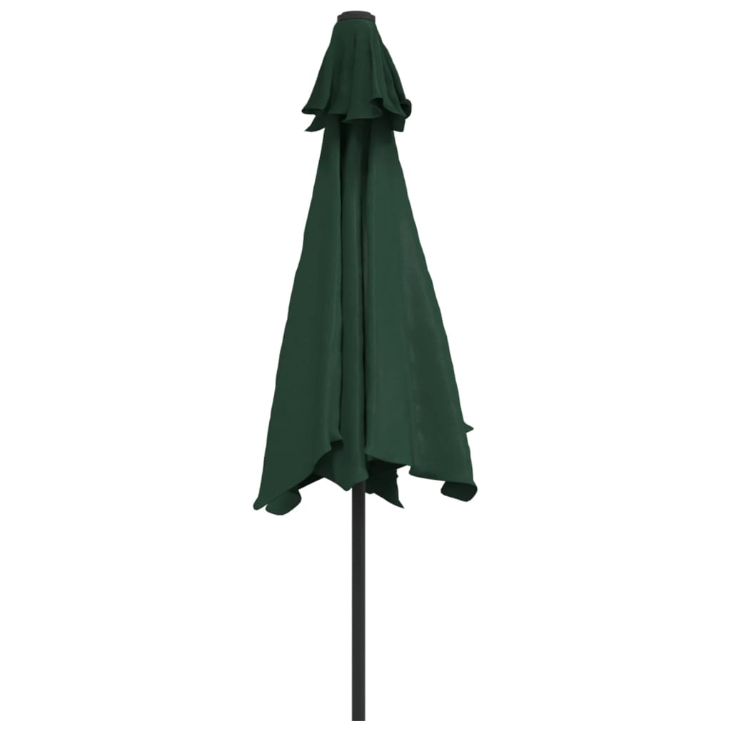 Parasol Met Stalen Paal 3 M Groen