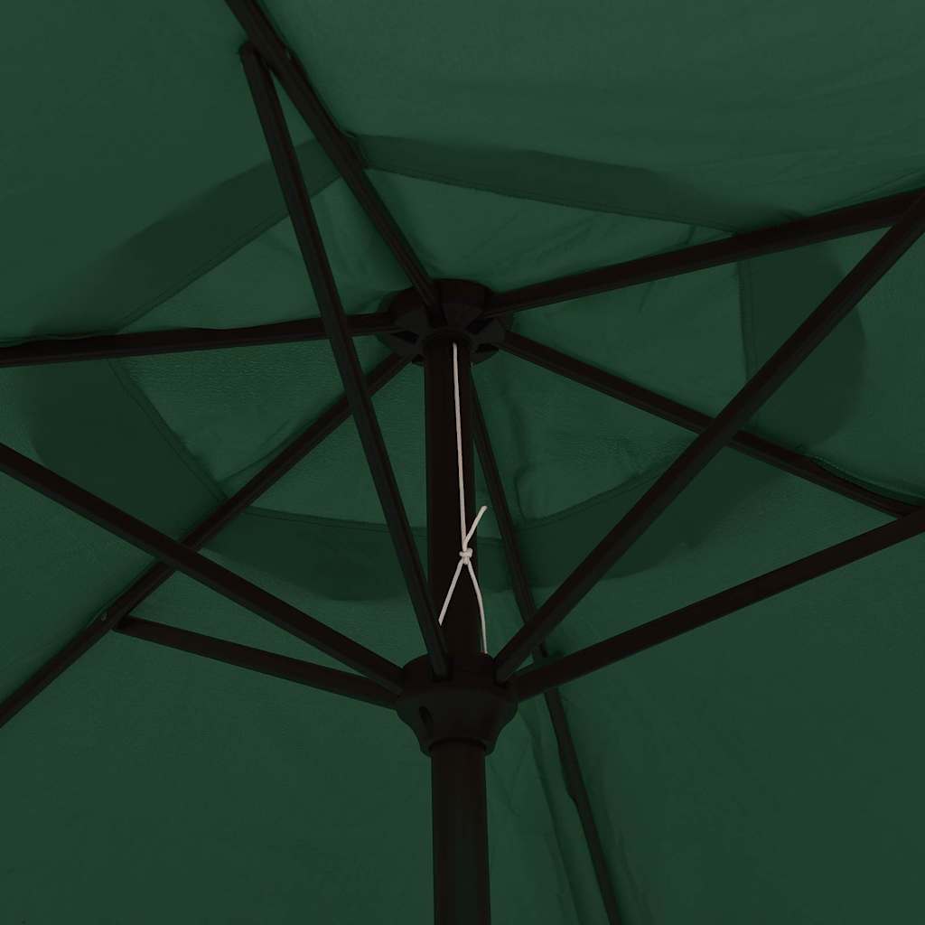 Parasol Met Stalen Paal 3 M Groen