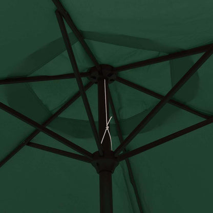 Parasol Met Stalen Paal 3 M Groen