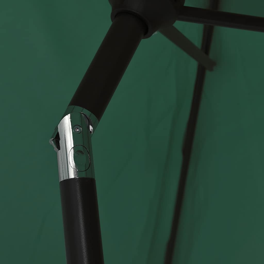 Parasol Met Stalen Paal 3 M Groen