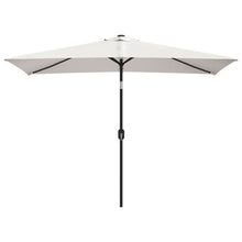 Parasol Vierhoekig Zand 200 X 300 Cm Wit