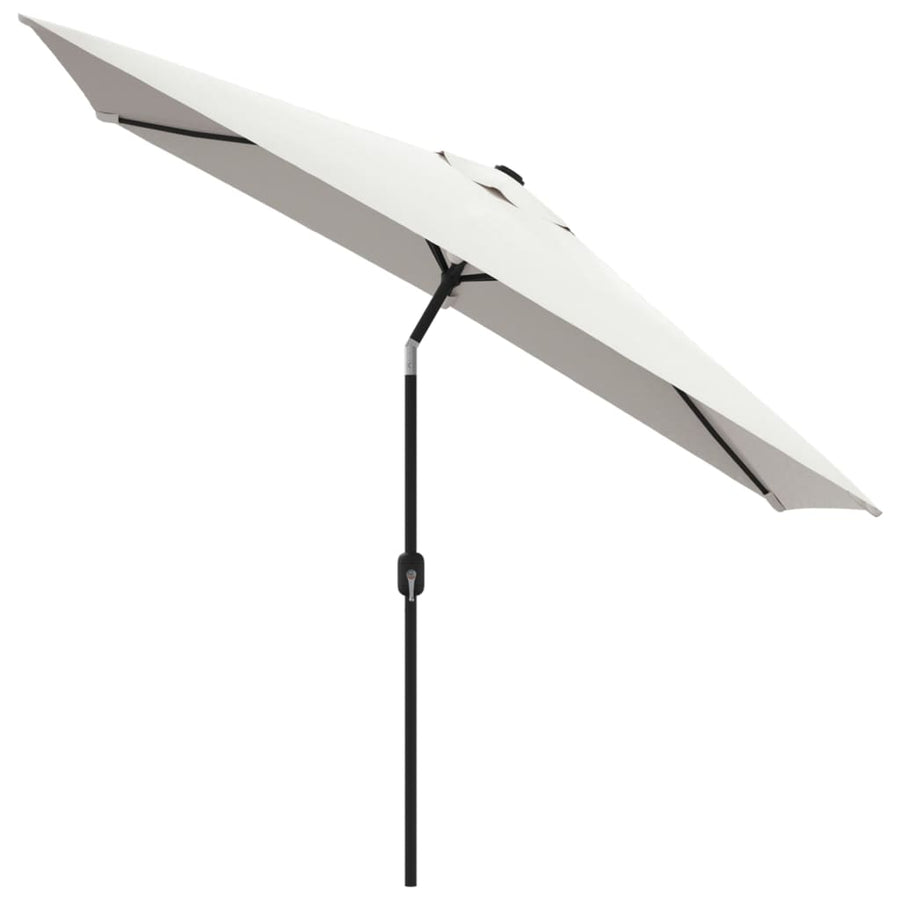 Parasol Vierhoekig Zand 200 X 300 Cm Wit