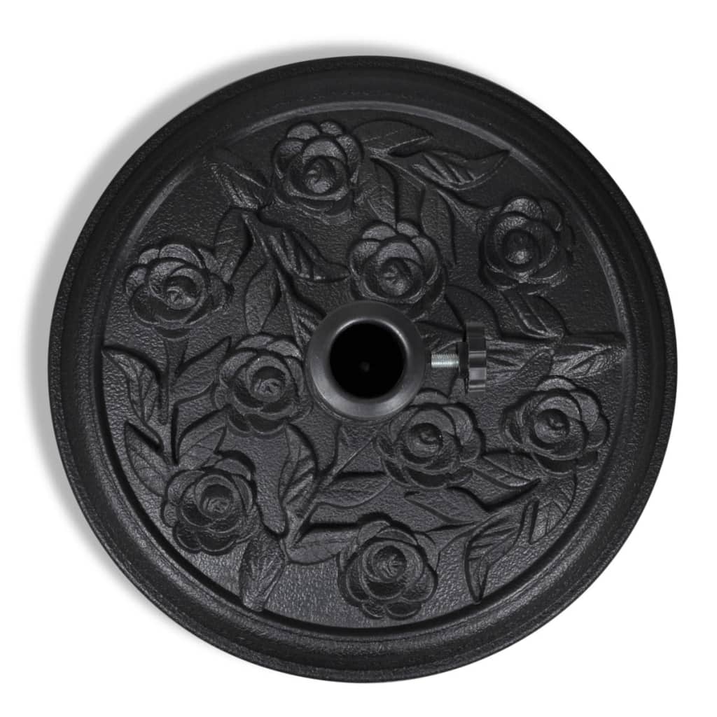 Parasolvoet Hars Rond