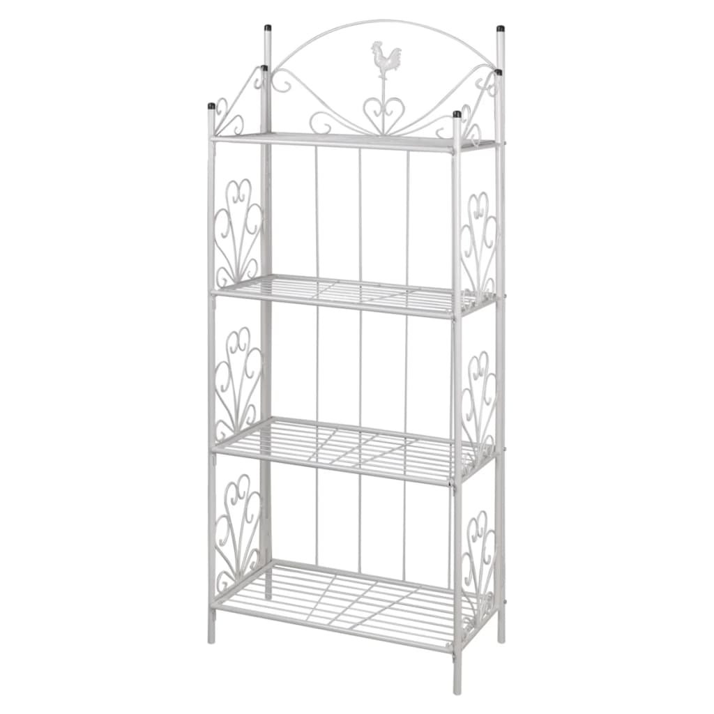 Vierkant Plantenrek Maria () Wit