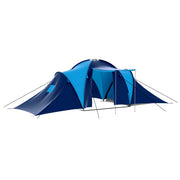 Tent 9-persoons 590x400x185 cm donkerblauw