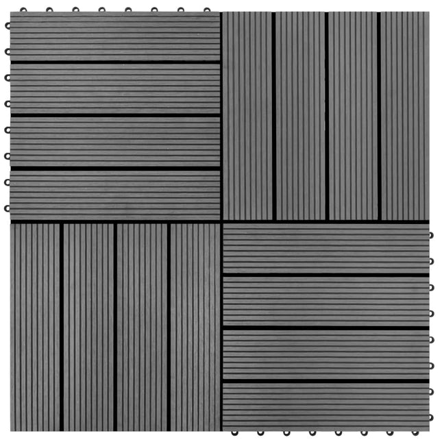 Hkc Tegels 30X30 Cm 1M² St 11 Grijs Patroon 1