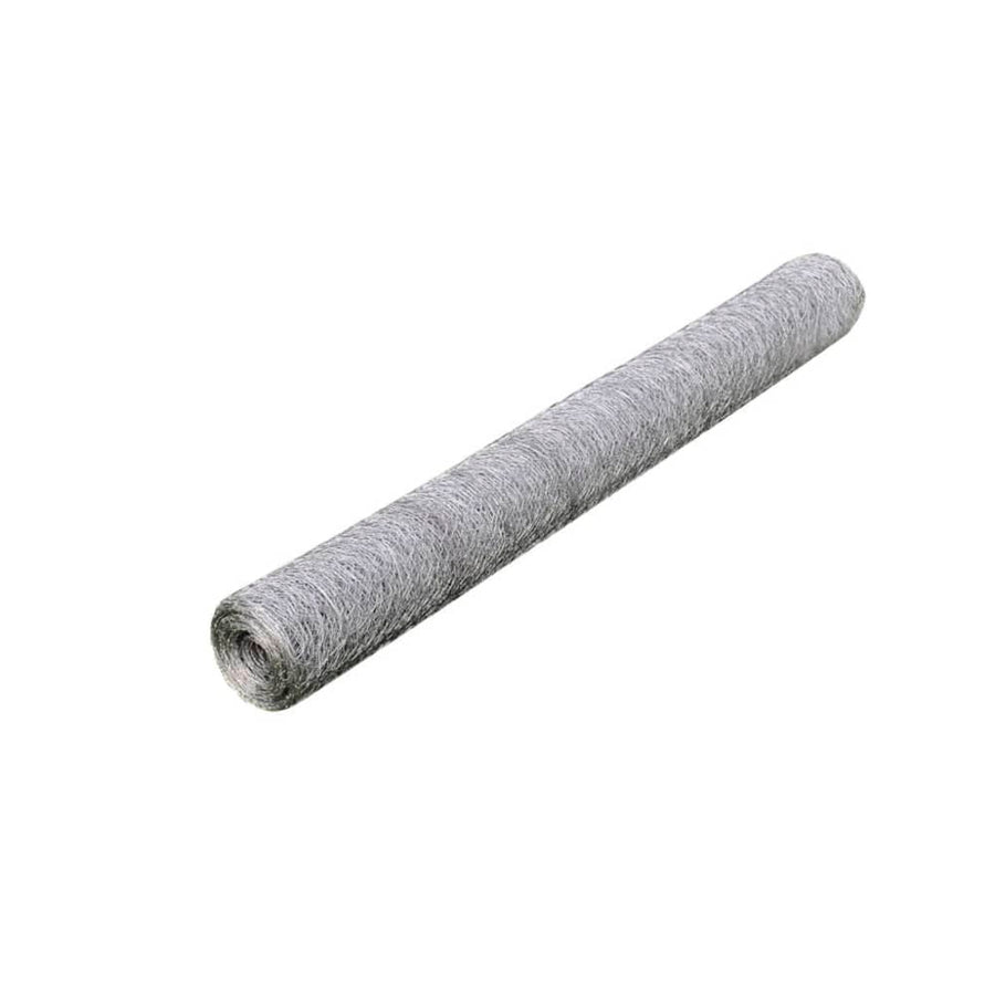 Kippengaas 25x1 m gegalvaniseerd staal zilverkleurig 1 m