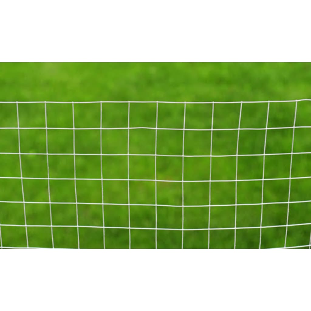Kippengaas 10x1 m gegalvaniseerd staal zilverkleurig 19 x 19 mm 10 x 1 m