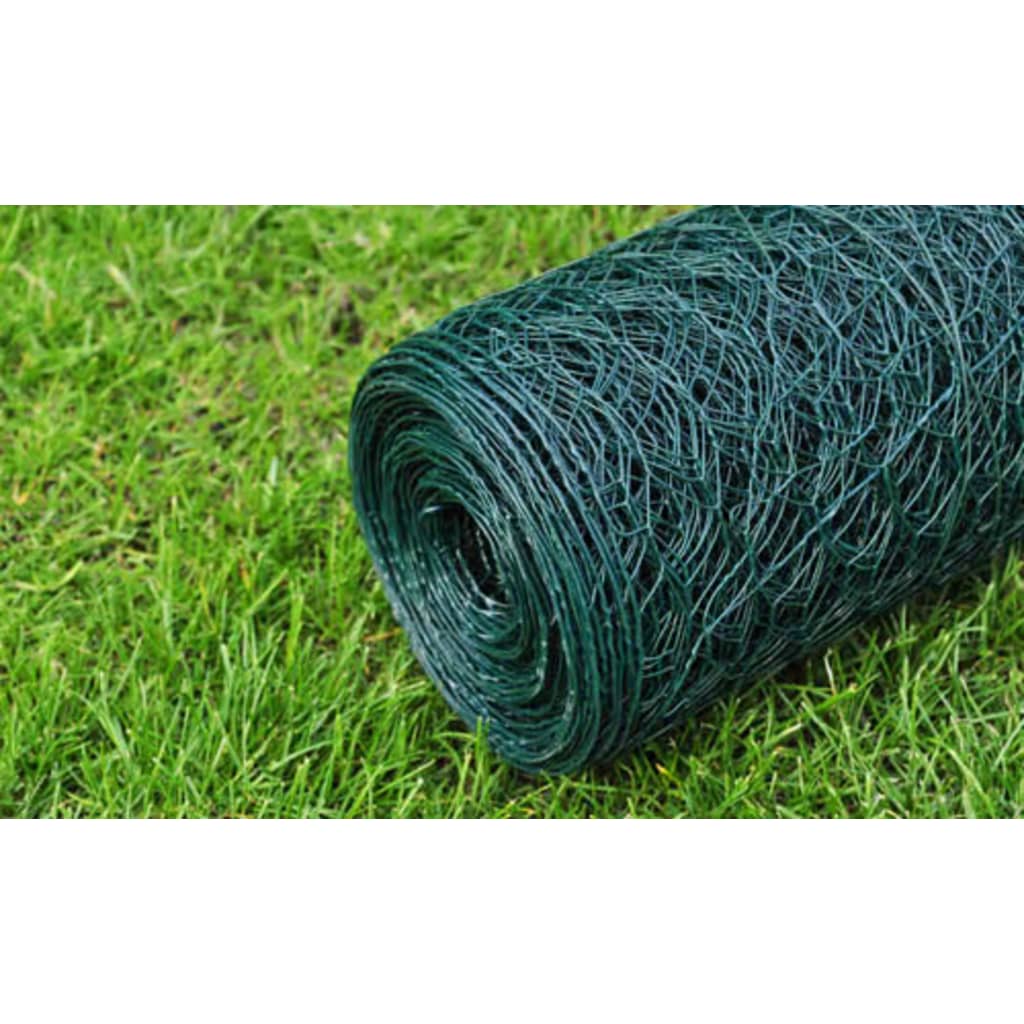 Kippengaas 25X0,75 M Staal Met Pvc-Coating 0.75 m
