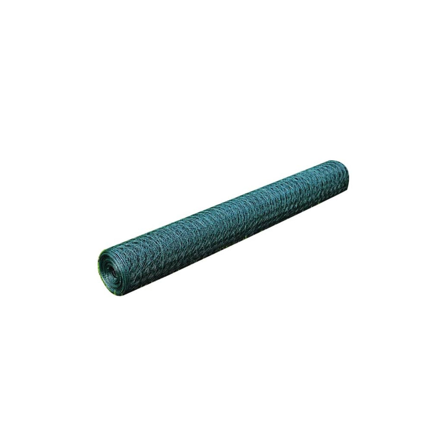 Kippengaas 25X0,75 M Staal Met Pvc-Coating Groen 0.75 m