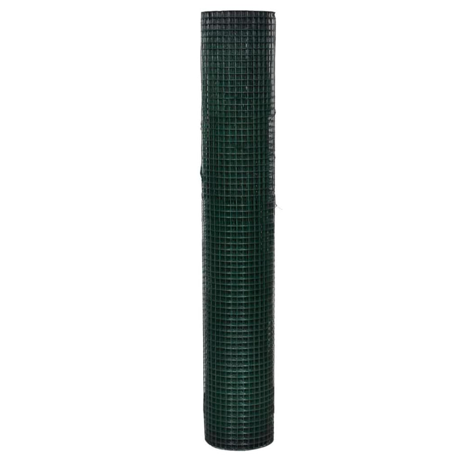 Kippengaas X25 M Gegalvaniseerd Staal Groen 25 x 25 mm 25 x 1 m