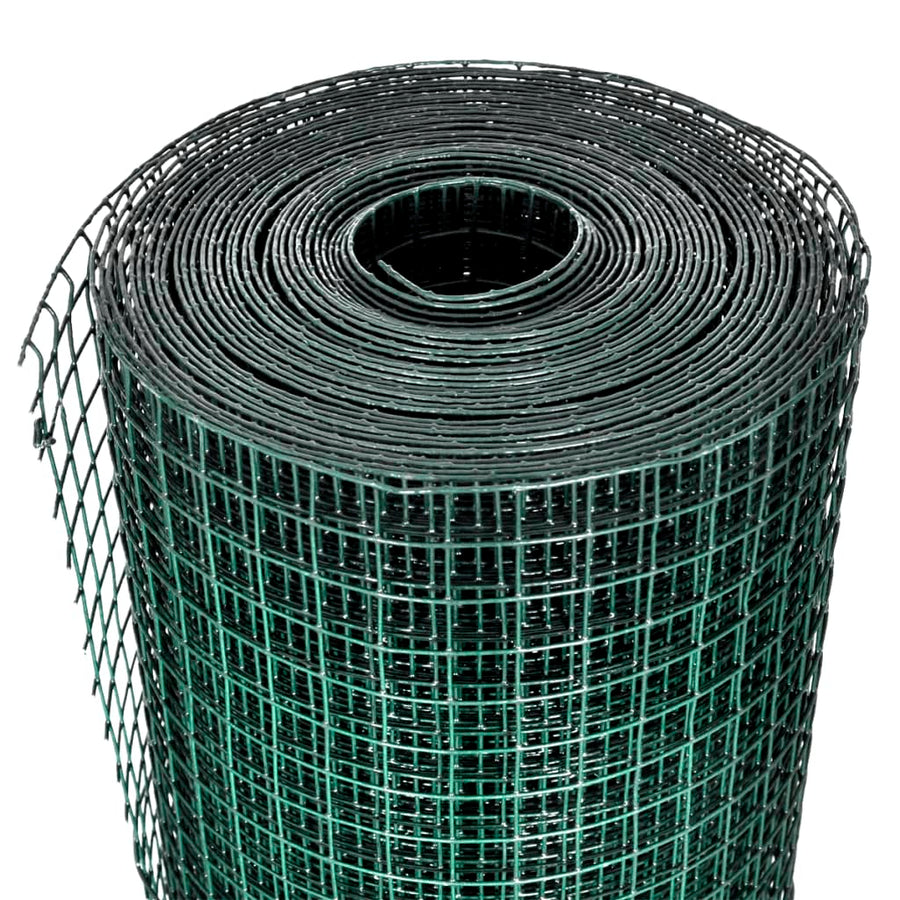 Kippengaas 1X25 M Gegalvaniseerd Staal Groen
