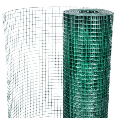 Kippengaas X25 M Gegalvaniseerd Staal Groen 25 x 25 mm 25 x 1 m