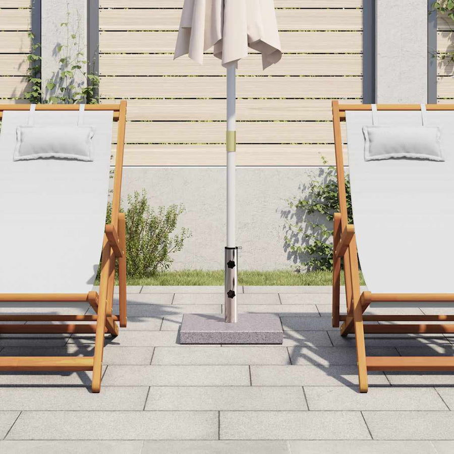 Parasolvoet Graniet Vierkant 1 20 kg Grijs