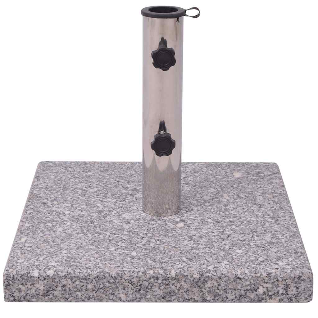 Parasolvoet Graniet Vierkant 1 20 kg Grijs