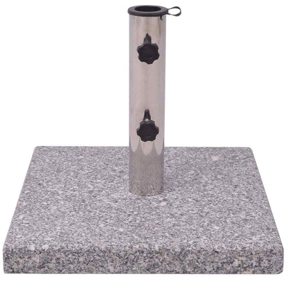 Parasolvoet Graniet Vierkant 1 20 kg Grijs