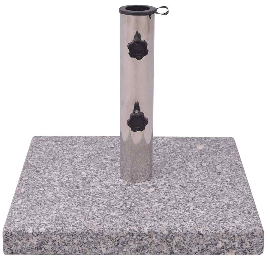 Parasolvoet Graniet Vierkant 1 20 kg Grijs