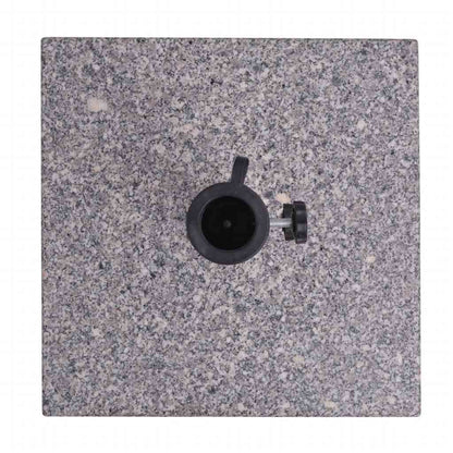 Parasolvoet Graniet Vierkant 1 20 kg Grijs