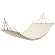 Hangmat 210x150 cm crème katoen polyester