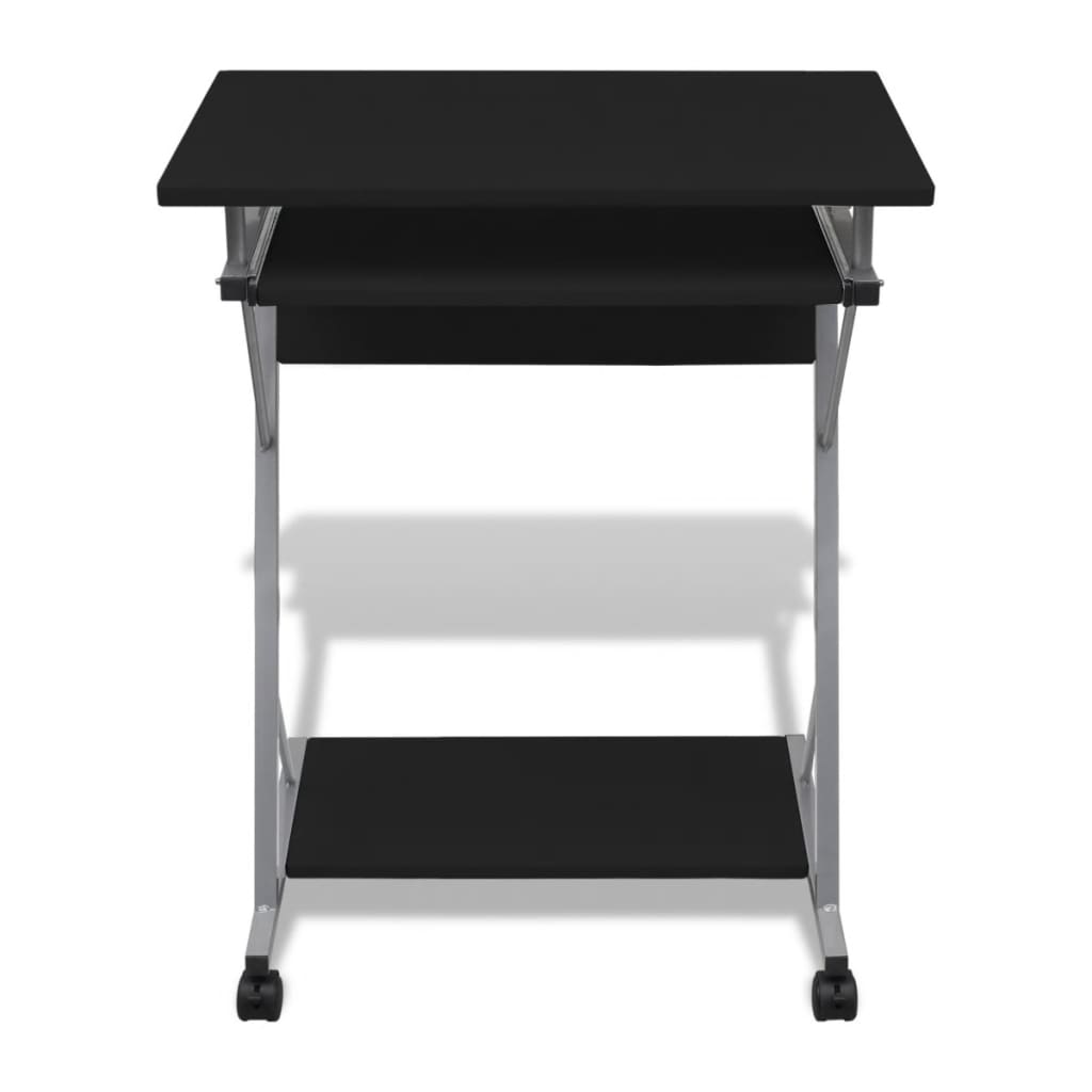 Studenten Computerbureau 60 X 40 X 74 Cm () Zwart