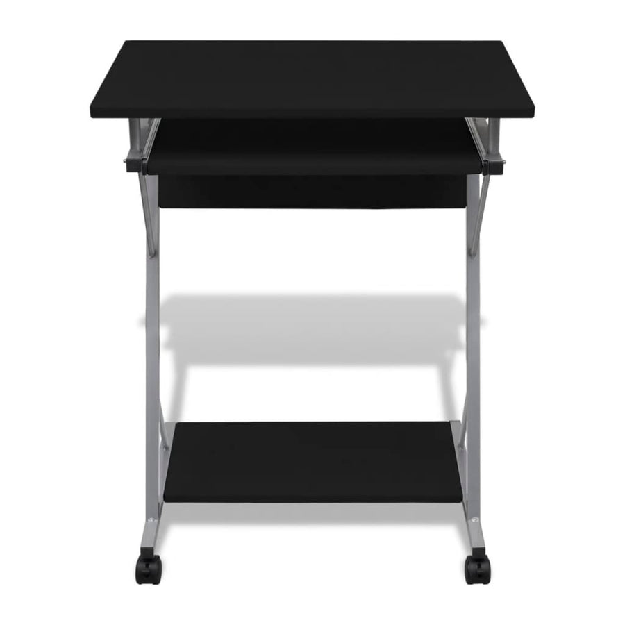 Studenten Computerbureau 60 X 40 X 74 Cm () Zwart