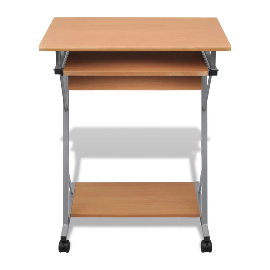 Studenten Computerbureau 60 X 40 X 74 Cm () Bruin