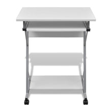 Studenten Computerbureau 60 X 40 X 74 Cm () Wit