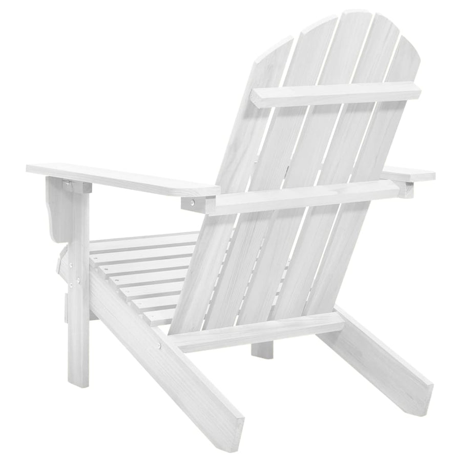 Tuinstoel Hout Wit