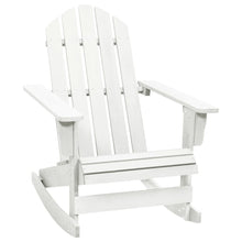 Tuinschommelstoel Hout Wit