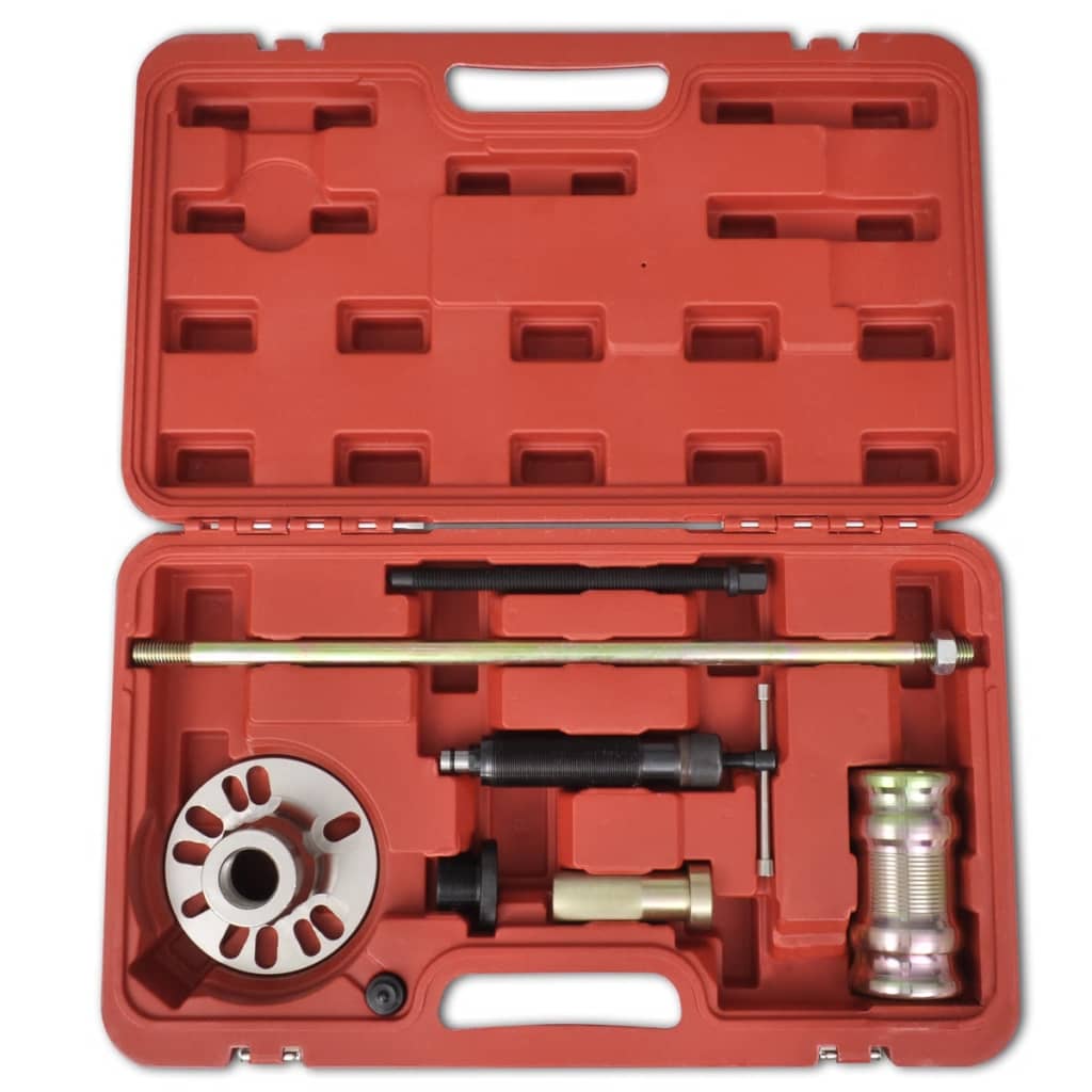 Hydraulische wielnaaftrekker met hamer set 10 ton
