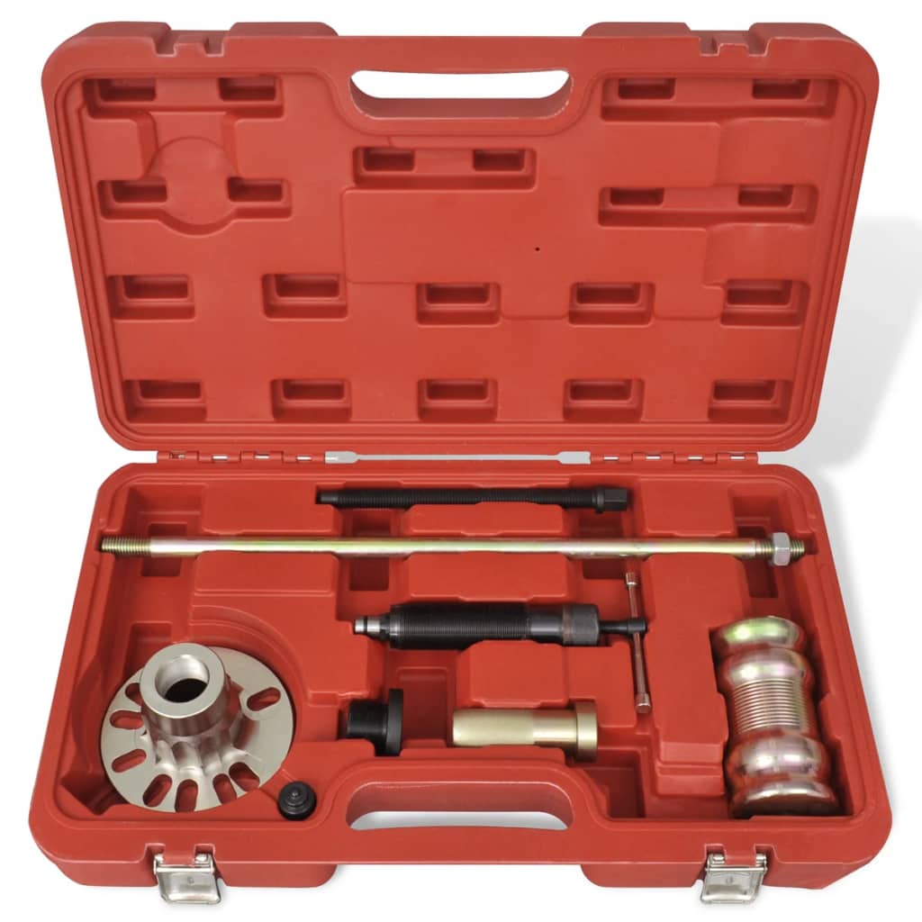 Hydraulische wielnaaftrekker met hamer set 10 ton