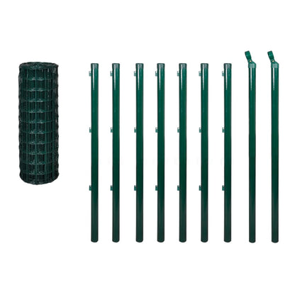 Eurohek 10X0,8 M Staal Groen 0.8 m 10 m