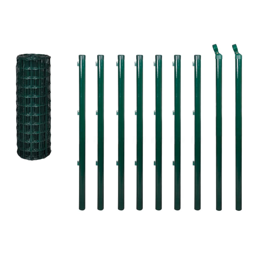 Eurohek 10X0,8 M Staal Groen 0.8 m 10 m