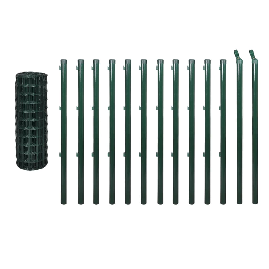 Eurohek 25X1,2 M Staal Groen 1.2 m
