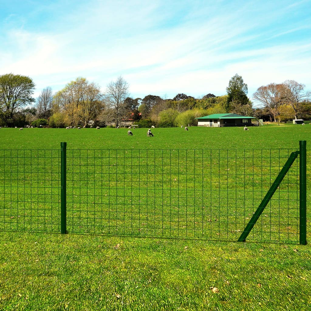 Eurohek 25X1,2 M Staal Groen 1.2 m