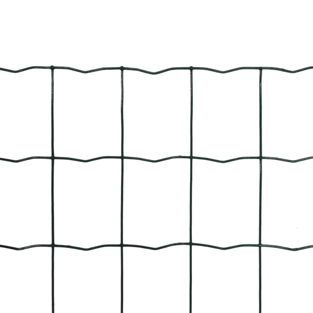 Euro hek 25x1,2 m staal groen 1.2 m 25 m