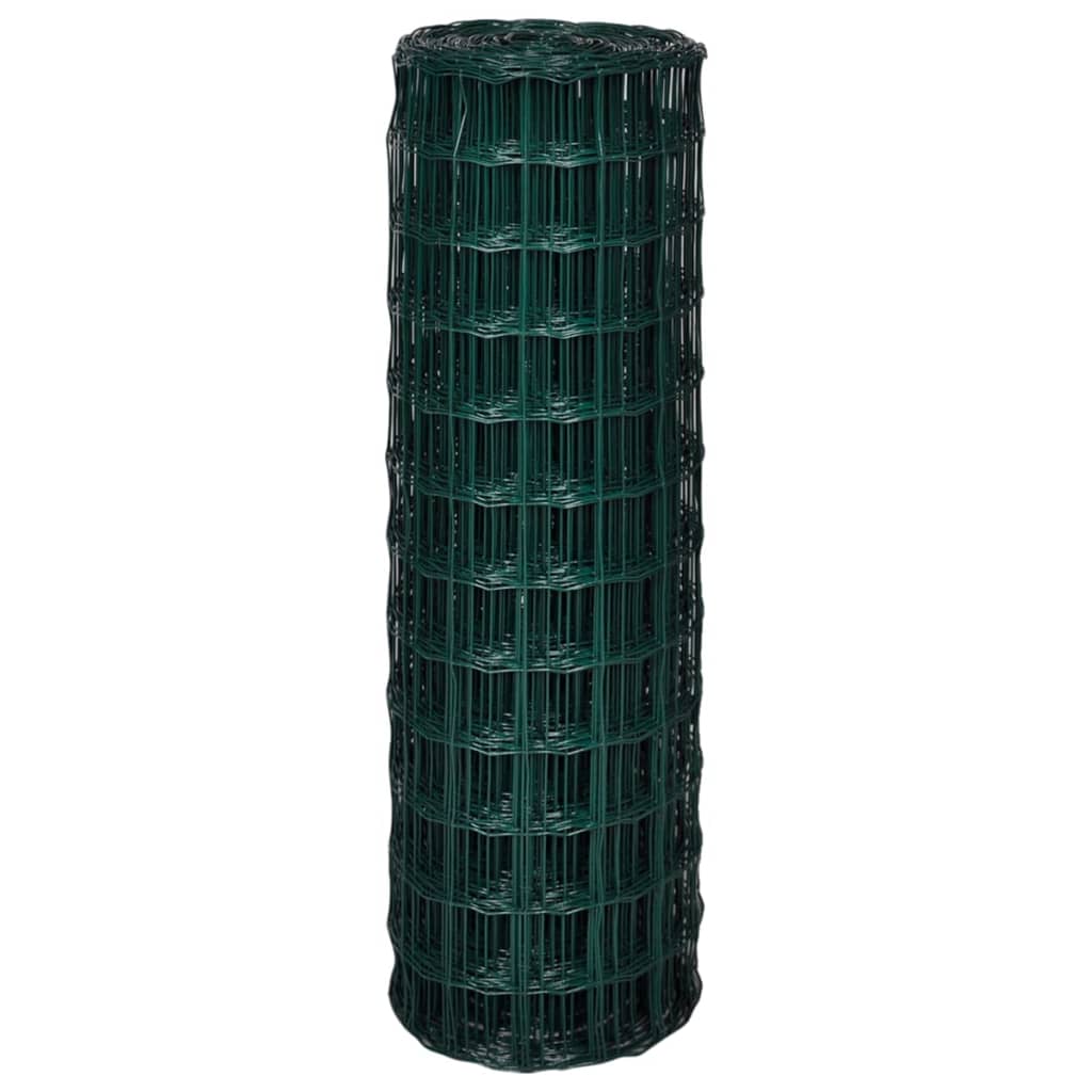 Euro hek 25x1,2 m staal groen 1.2 m 25 m