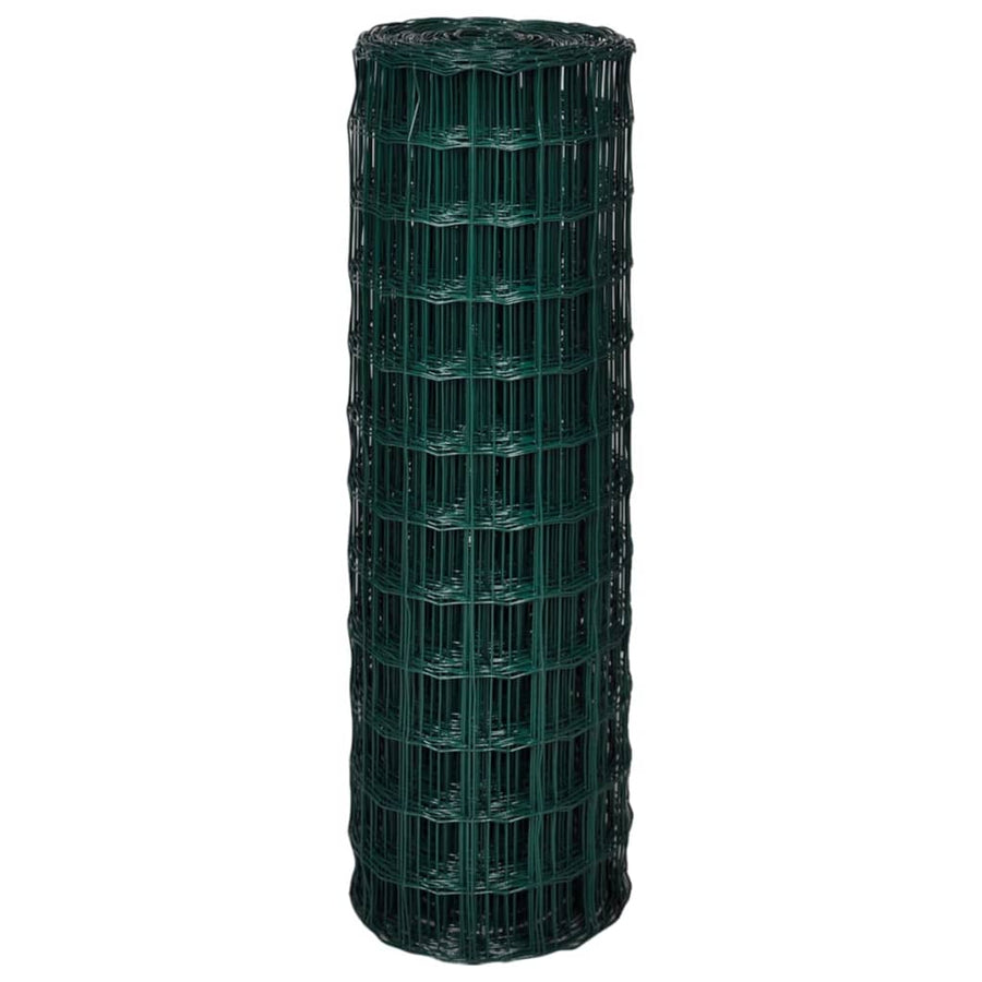 Euro hek 25x1,2 m staal groen 1.2 m 25 m