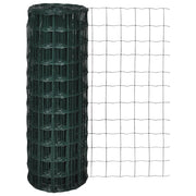 Hek 10x0,8 m staal groen