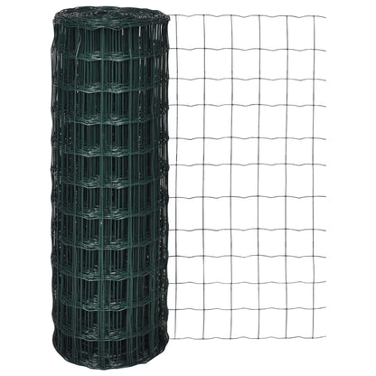 Euro Hek 10X1,2 M Staal Groen 10 m