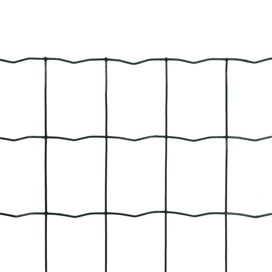 Euro Hek 10X1,2 M Staal Groen 10 m