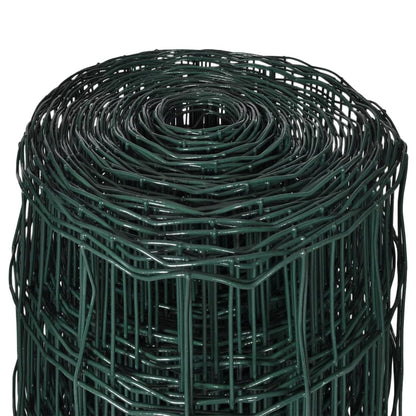 Euro Hek 25X1,0 M Staal Groen 25 m