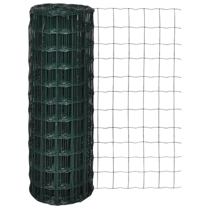 Euro Hek 25X,2 M Staal Groen 1.2 m 25 m